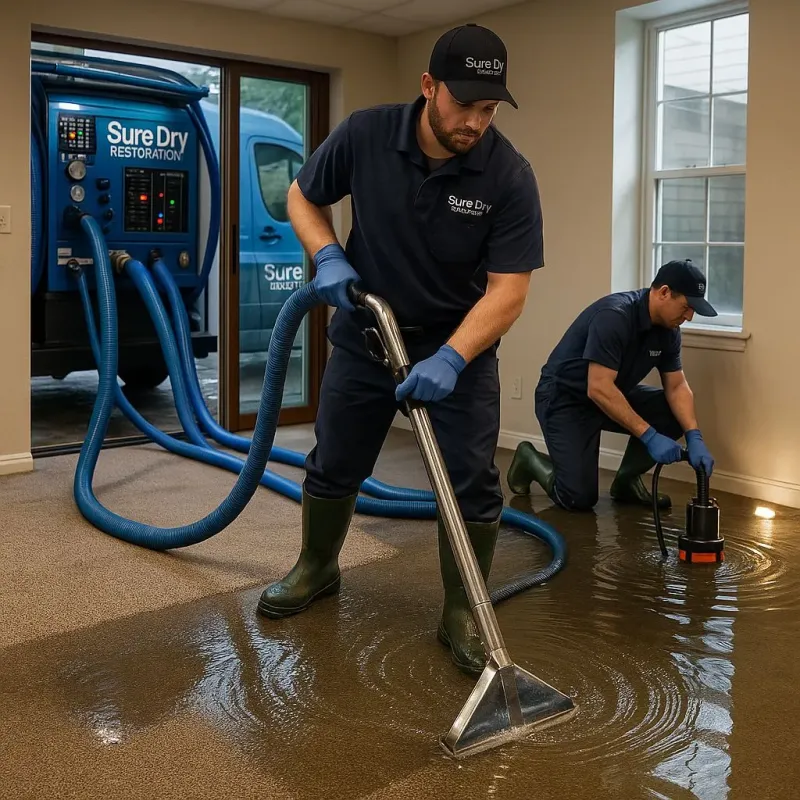 Water Extraction and Removal process in Barnegat, NJ